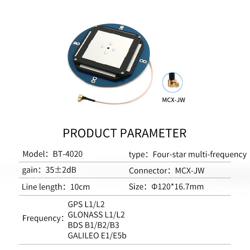 Beitian Embedded Full Frequency GNSS Antenna L-Band Self-Driving Survey Agriculture Position GPS Antenna OEM 4820 4020 Beitian Embedded Full Frequency GNSS Antenna L-Band Self-Driving Survey Agriculture Position GPS Antenna OEM 4820 4020